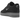 Nike Air Force 1 Low '07 Jewel Black Cool Grey sneakers i sidoprofil med svart läderovandel, grå Jewel-swoosh och vit yttersula