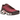 Nike Air Max Plus Burgundy Crush sneakers i sidoprofil med vinröd meshovandel, karaktäristisk vågig struktur och svart Nike-logotyp