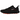 Nike Mind 002 Black Hyper Crimson sneakers i sidoprofil, med svart ovandel, starkt orange detaljer på hälen och en robust svart gummisula