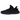 Yeezy Boost 350 V2 Onyx sneakers i sidoprofil med helt svart stickad ovandel, matchande svart mellansula och svarta skosnören