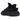 Yeezy Boost 350 V2 Onyx sneakers sidoprofil med en helt svart Primeknit-ovandel, matchande svarta skosnören och en halvgenomskinlig räfflad sula