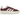 Adidas Gazelle Bold Shadow Red sneakers i sidoprofil med röd mockaöverdel, vita läderdetaljer och en tjock gummisula