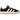 Adidas Campus 00s Core Black sneakers i sidoprofil med svart mockaöverdel, vita läderränder och tjocka svarta skosnören.