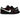 Nike SB Dunk Low Bronx Girls Skate sneakers i vinkelad vy med svart mockaöverdel, vita skosnören och slitstark gummisula