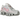 Nike Shox TL Pink Foam sneakers i sidoprofil med karaktäristisk mekanisk dämpning i sulan, rosa mesh-ovandel och plastöverlägg.