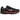 Nike Zoom Vomero 5 Black Metallic University Red sneakers i profil med svart mesh-ovandel, metalliska detaljer och röda accenter vid hälen