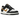 Nike Dunk Low Summit White Metallic Gold sneakers i vinklad vy med vit läderöverdel, detaljer i guld-Swoosh och matchande yttersula