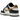 Nike Dunk Low Summit White Metallic Gold sneakers i vinklad profil med vit ovandel, guldiga detaljer och klassisk vit yttersula i gummi.