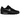 Nike Air Max 90 Premium Black Reflective sneakers i sidovy med svart ovandel, matchande sula och synlig Air-enhet i hälen