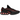 Nike Air Max Dn Bred sneakers i sidoprofil med svart ovandel, unik mellansula med synliga Air-enheter och röda detaljer vid hälpartiet.