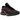 Nike Air Max Dn Bred sneakers i en vinklad vy, som visar den svarta ovandelen med röda detaljer och det moderna Air-dämpningssystemet i sulan