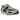 Nike Zoom Vomero 5 Dark Smoke Grey Vachetta sneakers i vinklad profil med mörkgrå mesh-ovandel, läderdetaljer och karaktäristisk sula