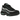 Nike Air Max 95 Black Aurora Green sneakers i sidoprofil som visar den svarta vågiga ovandelen, gröna accenter och den ikoniska Air-dämpade sulan.
