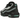 Nike Air Max 95 Black Aurora Green sneakers i sidoprofil med svart ovandel, vågiga detaljer och grön Air-enhet i den vita mellansulan