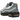 Nike Air Max 95 Cool Grey Sundial sneakers i sidoprofil med grå lagerdelad ovandel, orange detaljer vid snörning och synlig Air-dämpning i sulan