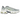 Nike Air Max Plus Pebble Grey Lime sneakers i vinklad profil med grå mesh-ovandel, limegröna detaljer och markant svart sula