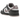 Nike Dunk Low Medium Ash Violet Snakeskin sneakers i sidoprofil med mörkt lila ormskinnsmönstrat läder och en ljus kontrasterande sula.