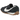 Nike Moon Shoe SP Jacquemus Off Noir sneakers sidoprofil visar svart ovandel i textil med unika sömmar och en kontrasterande vit sula
