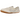 Nike Moon Shoe SP Jacquemus Soft Pearl sneakers sidoprofil med texturerad beige ovandel, unik snörning och brun yttersula med tydligt mönster.