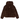 Nike x NOCTA Chalet Polar Top Brown sneakers sedd framifrån med brun överdel i fleece, broderad NOCTA-logotyp och hög krage för en modern vinterstil