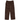 Nike x NOCTA Chalet Polar Pant Brown sneakers sedda framifrån i en mörkbrun färg med NOCTA-logotyp och elastisk midja med dragsko