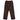 Nike x NOCTA Chalet Polar Pant Brown sneakers sedd framifrån i mjukt brunt fleecematerial med broderad NOCTA-logotyp och resårlinning