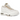 Nike Air Max 95 OG Big Bubble White Team Gold sneakers i sidoprofil med vit mesh-ovandel och guldfärgade detaljer