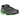 Nike Zoom Vomero 5 Metallic Pewter Green Strike sneakers i vinklad profil med grå mesh-ovandel, gröna detaljer och markerad yttersula.