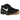 Nike Zoom Vomero 5 Black Gum sneakers i sidoprofil med svart mesh och läderdetaljer, ett robust snörningssystem och gummisula