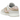Nike Dunk Low Phantom Washed Coral sneakers sedda från sidan med beige läderöverdel, korallfärgade detaljer, vita skosnören och matchande sula