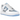Nike Air Force 1 Low Invisible Woman 2.0 sneakers i sidoprofil med transparenta paneler, vit läderovandel och klassisk yttersula i gummi