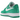 Nike Air Force 1 Low 07 SK8 Stadium Green sneakers i sidoprofil med gröna läderdetaljer, vit mellansula och klassisk perforerad tåbox