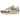 Nike Air Max 1 Cave Stone sneakers i en stilren sidoprofil med beige toner, vit mellansula och den klassiska synliga Air-dämpningen i hälen.