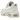 Nike Air Max 95 OG Big Bubble Soft Pearl sneakers i sidoprofil, med en vit mesh-ovandel och mjuka beige detaljer samt en distinkt Air-sula.