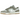 Nike Dunk Low Retro SE Light Silver Light Army Sail White sneakers i sidoprofil med grå läderöverdel, olivgröna detaljer och klassisk vit mellansula
