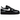 Nike Air Force 1 Low 07 LV8 Glam Rock Black White sneakers i sidoprofil med svart läder och vit sula