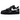 Nike Air Force 1 Low 07 LV8 Glam Rock Black White sneakers i sidoprofil med svart och vit ovandel samt klassisk sula