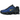 Nike Shox TL Black Lyon Blue Varsity Maize sneakers i sidoprofil med svart ovandel, blå accenter, gula detaljer och synliga stötdämpare i sulan.