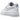 Nike Air Force 1 Low Cool Grey Photo Blue sneakers i en vinklad vy med grå ovandel, blå swoosh och klassisk vit mellansula i gummi
