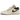 Air Jordan 1 Low Premium Pale Ivory Off Noir Baroque Brown sneakers i sidoprofil, med nyanser av beige läder, brun swoosh och vit mellansula.