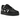 Nike Air Force 1 Low Retro SP BLACK Comme des Garcons Black sneakers i sidoprofil med svart läderöverdel, matchande skosnören och gummisula