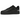 Nike Air Force 1 Low Retro SP BLACK Comme des Garcons Black sneakers i sidovy med ovandel i svart läder, klassisk snörning och tålig gummisula