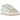 Adidas Campus 00s Wonder White Gum sneakers i sidoprofil, utförda i beige mocka med klassiska vita ränder och en retro brun gummisula