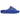 Yeezy Slide Azure sneakers i sidoprofil med en stilren design i djupt blå färg, tillverkad i hållbart EVA-skum med en räfflad sulprofil.
