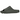 Yeezy Slide Dark Onyx sneakers i vinklad profil med den karakteristiska mörkgrå, minimalistiska silhuetten och räfflad suldesign