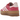 Adidas Gazelle Bold Wild Pink sneakers i sidoprofil med rosa ovandel i mocka, vita läderränder med sågtandsmönster och den karaktäristiska tjocka gummisulan