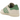 Adidas Samba Humanrace Preloved Green sneakers i sidovy med ljusgrön läderöverdel, klassiska skosnören och utmärkande gummisula