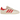 Adidas Samba Humanrace Glory Red sneakers i en snygg profilvinkel med djupröd läderovandel, matchande skosnören och klassisk gummisula.