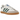 Adidas Samba OG White Collegiate Green Gum sneakers sidoprofil med vit läderovandel, gröna ränder och en klassisk brun gummisula