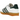 Adidas Gazelle Indoor White Collegiate Green sneakers i sidoprofil med vit ovandel, gröna detaljer och klassisk gummisula